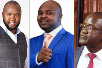 businessman Joseph Lentrinx Waswa, politician Emmanuel Charles Osore, businessman cum Jared Kiasa Otieno
